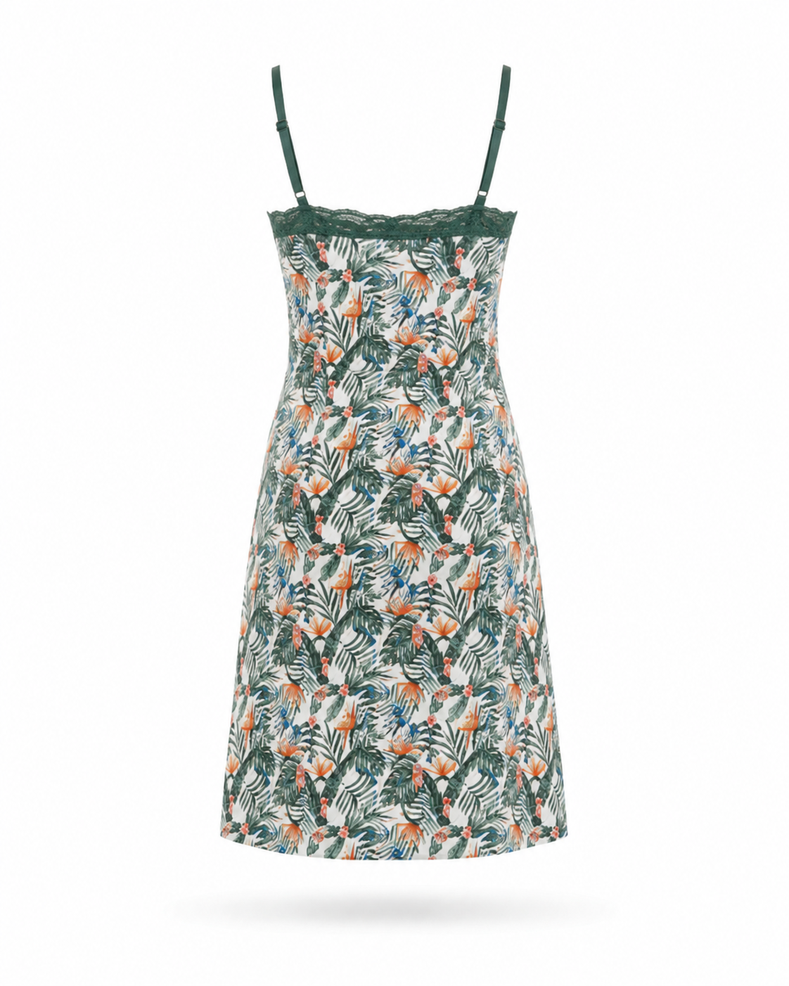 Tropical Print Viscose Camisole Nightwear