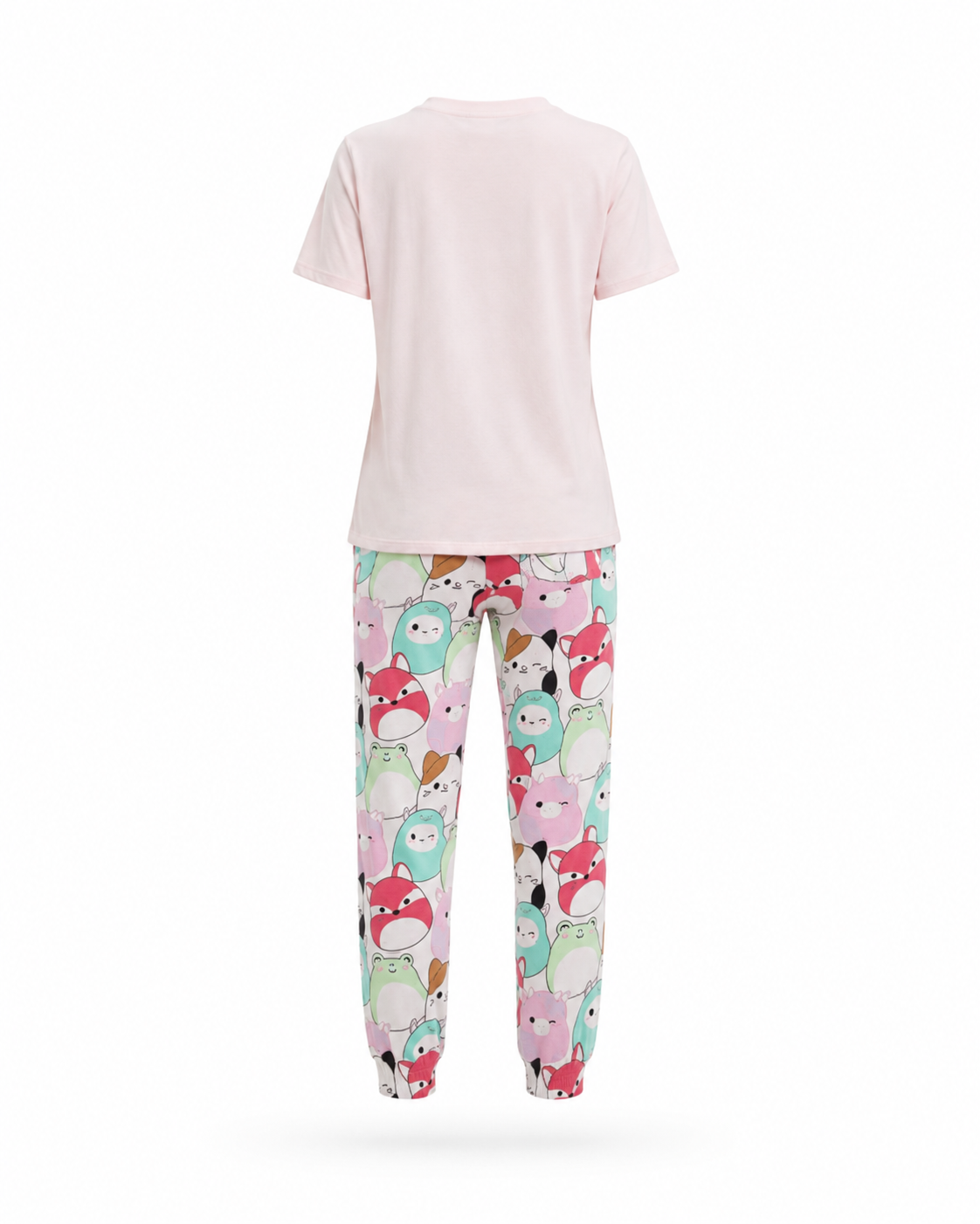 Zohroze Cartoon Print T-Shirt & Pajama Set