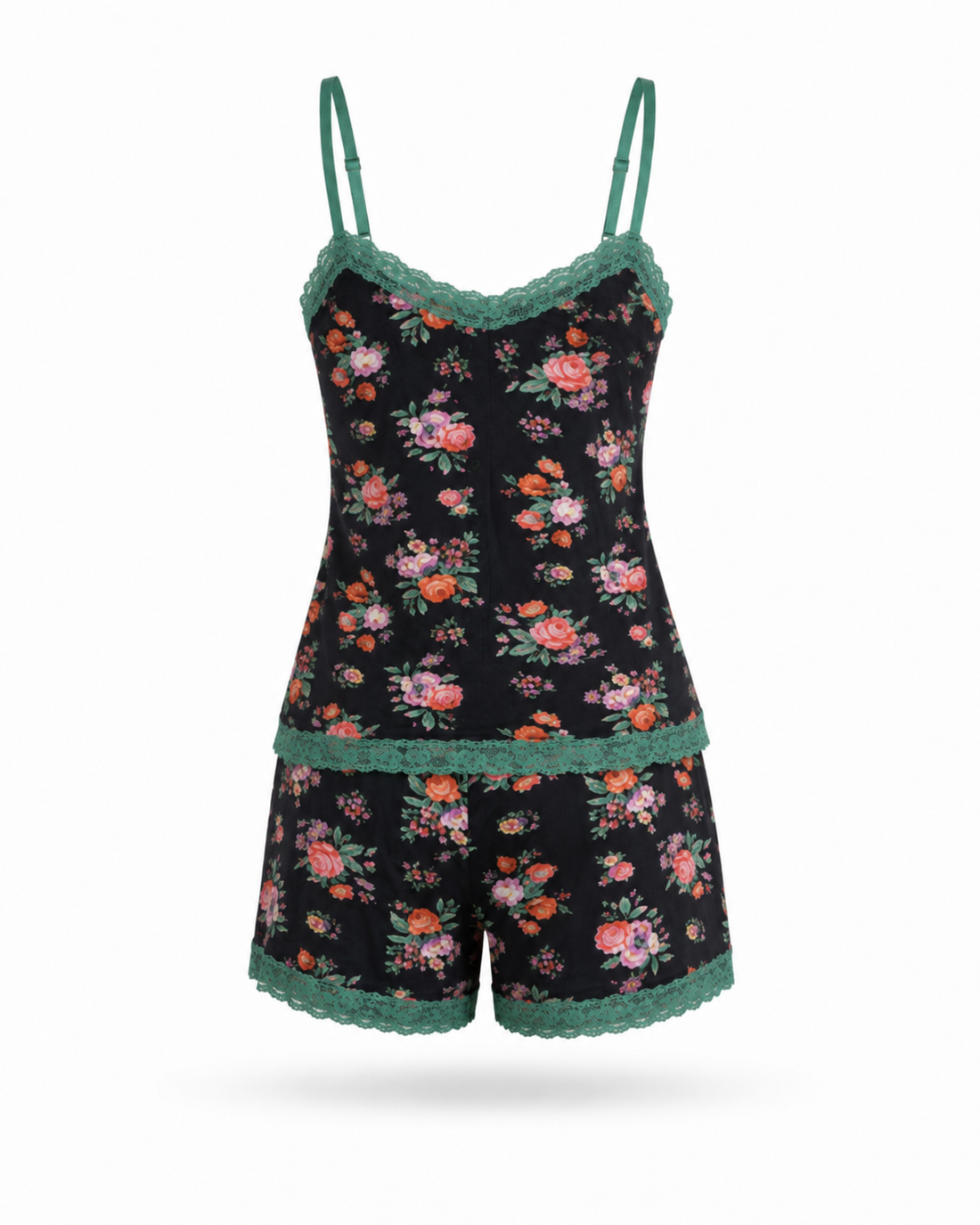 Zohroze Floral Print Camisole & Shorts Set