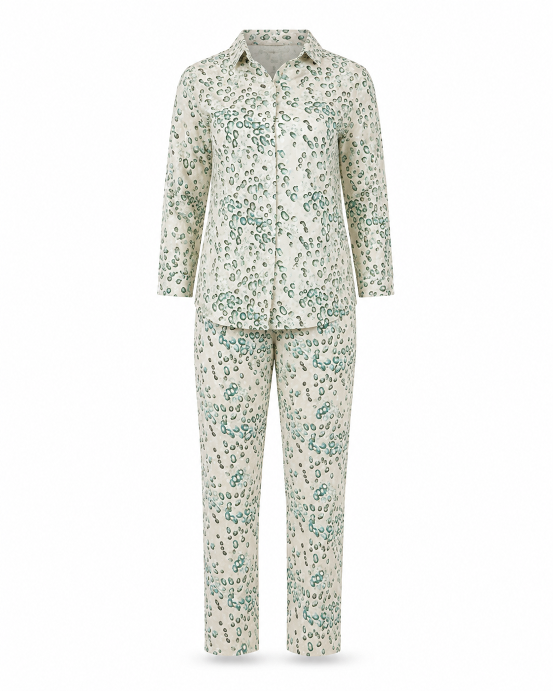 Zohroze Kiwi Spot Leopard Print Co-Ord Set