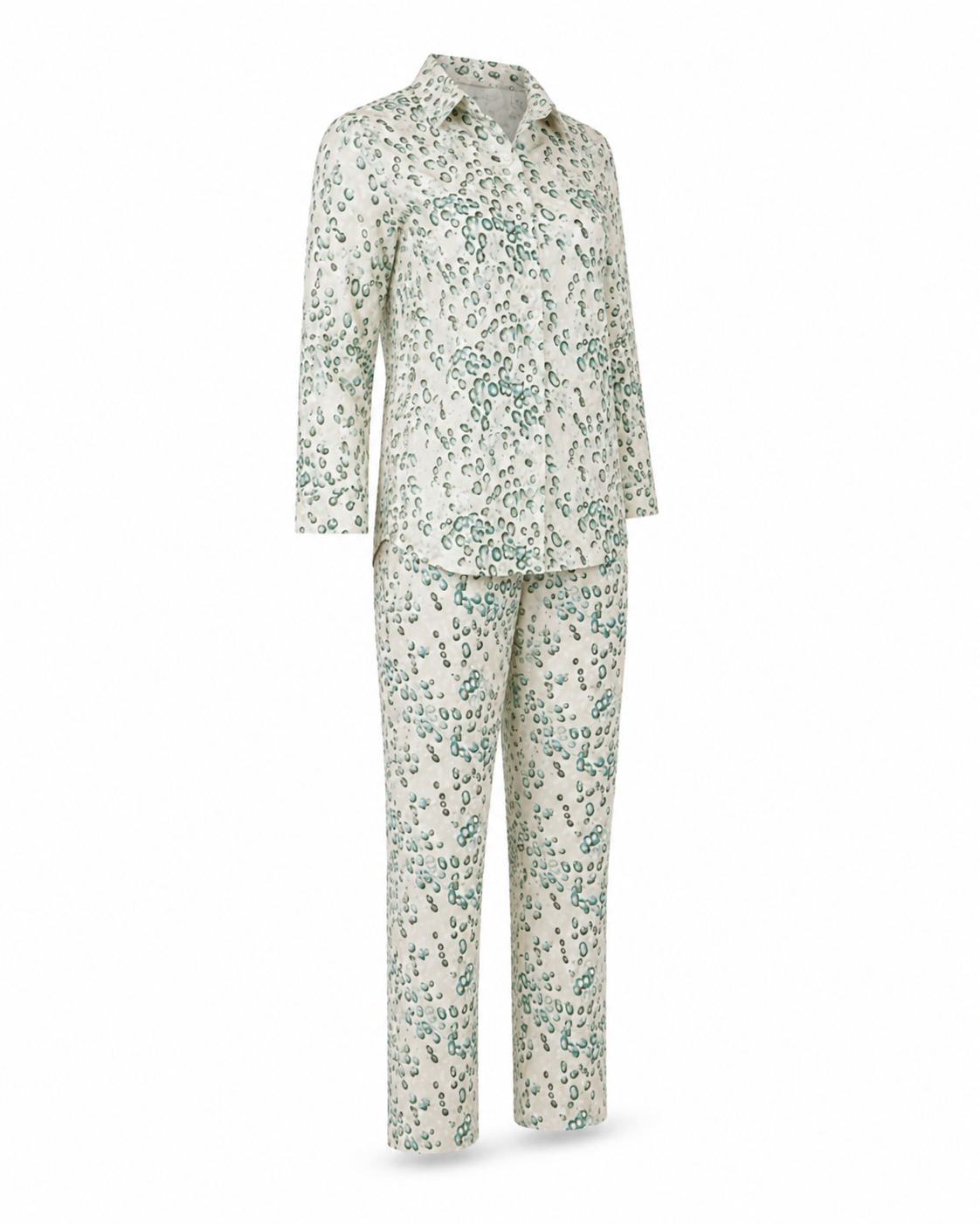Zohroze Kiwi Spot Leopard Print Co-Ord Set