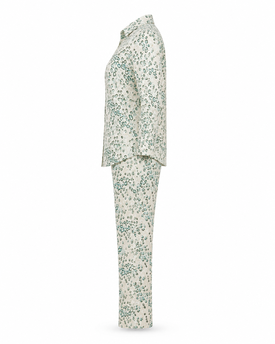 Zohroze Kiwi Spot Leopard Print Co-Ord Set