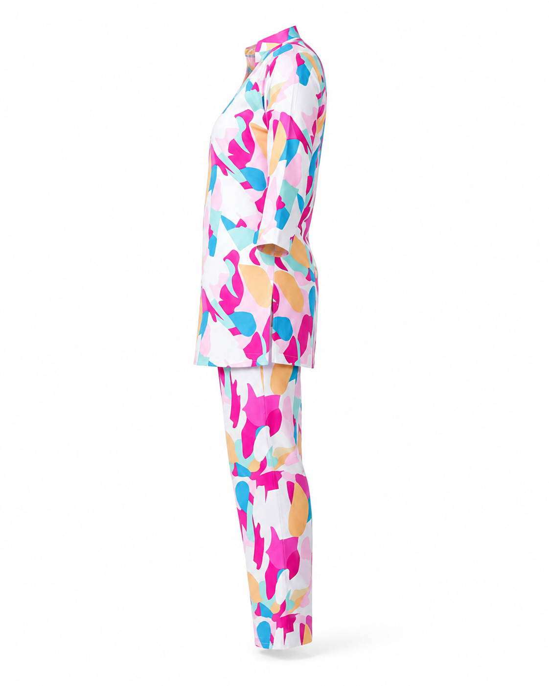 Zohroze Confetti Bloom Printed Kurti Co-Ord Set