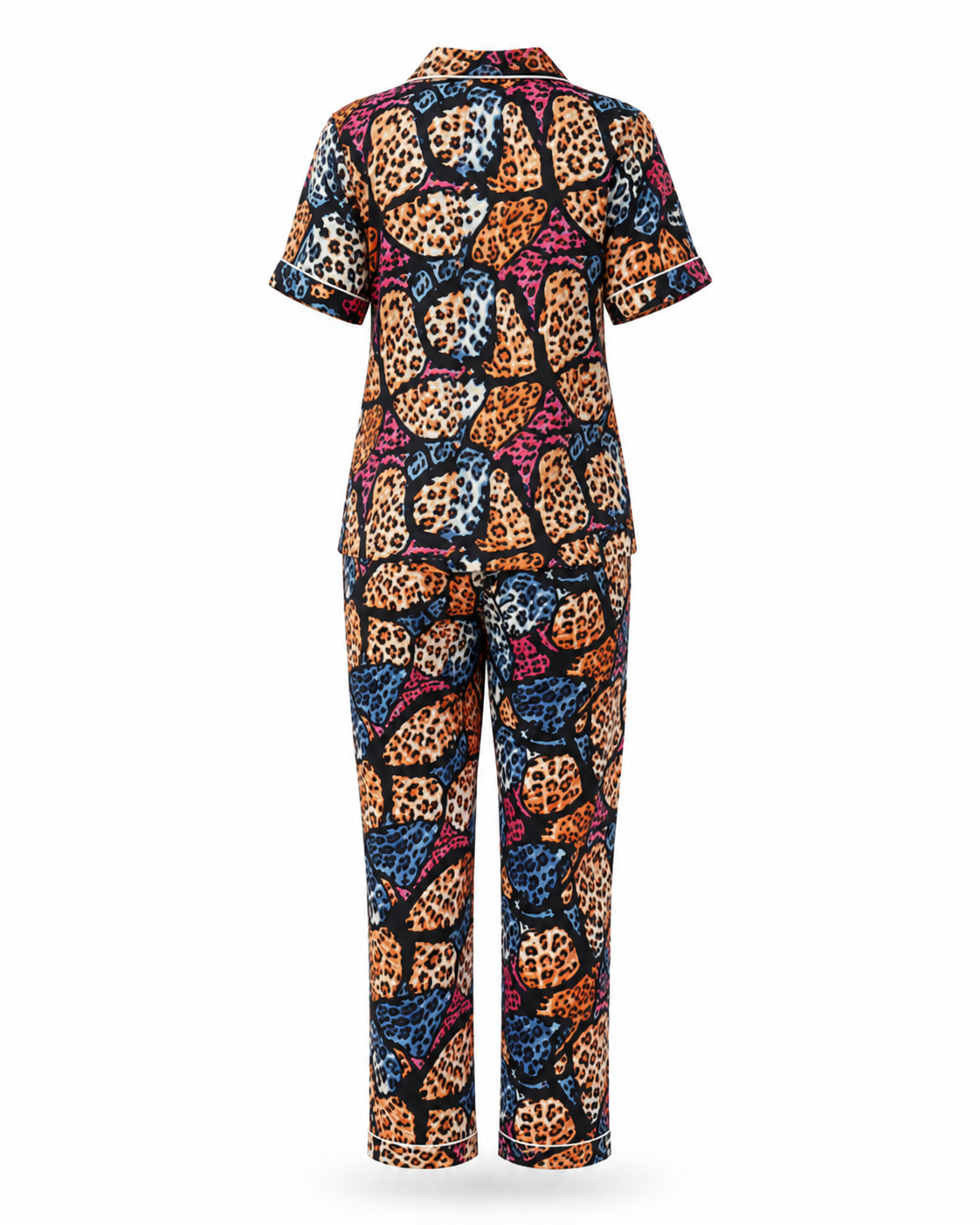 Zohroze Rainbow Safari Printed Nightsuit Set
