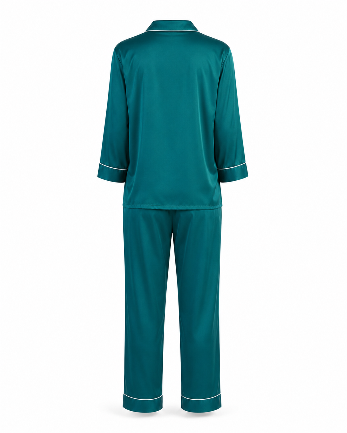 Zohroze Emerald Jewel Satin Nightsuit