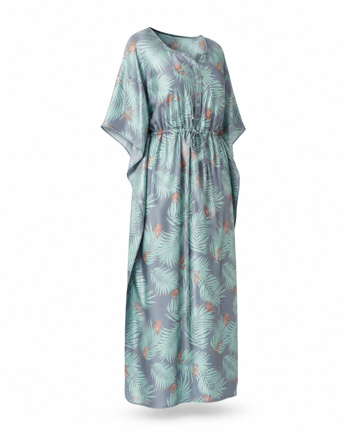 Zohroze Tropical Mist Kaftan Style Nightgown